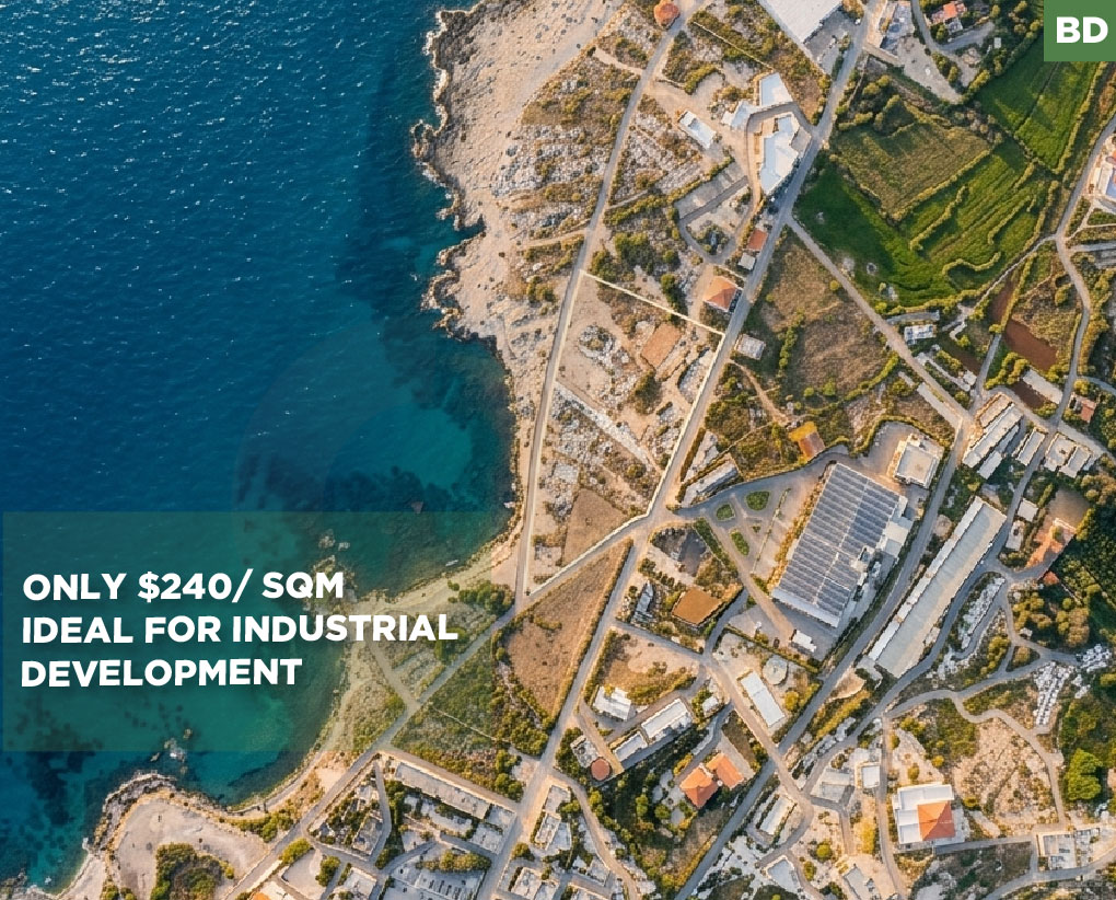 PRIME INDUSTRIAL LAND/ CLASS A/ Prime & Strategic Location/ Anfeh, Koura