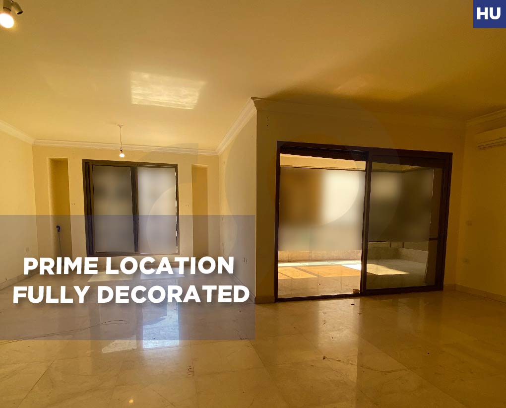 Prime Location, Fully Decorated, beirut, jnah