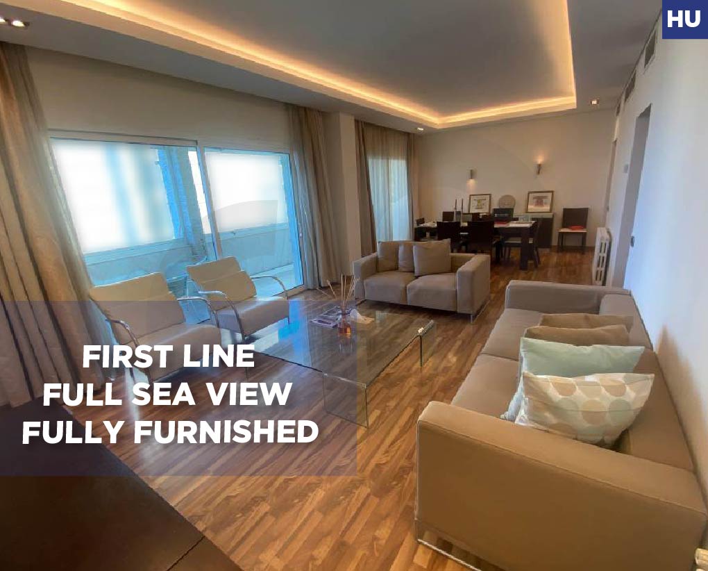 165 SQM Furnished Apartment for rent – Ramleh Al Baydah | First Line Sea View