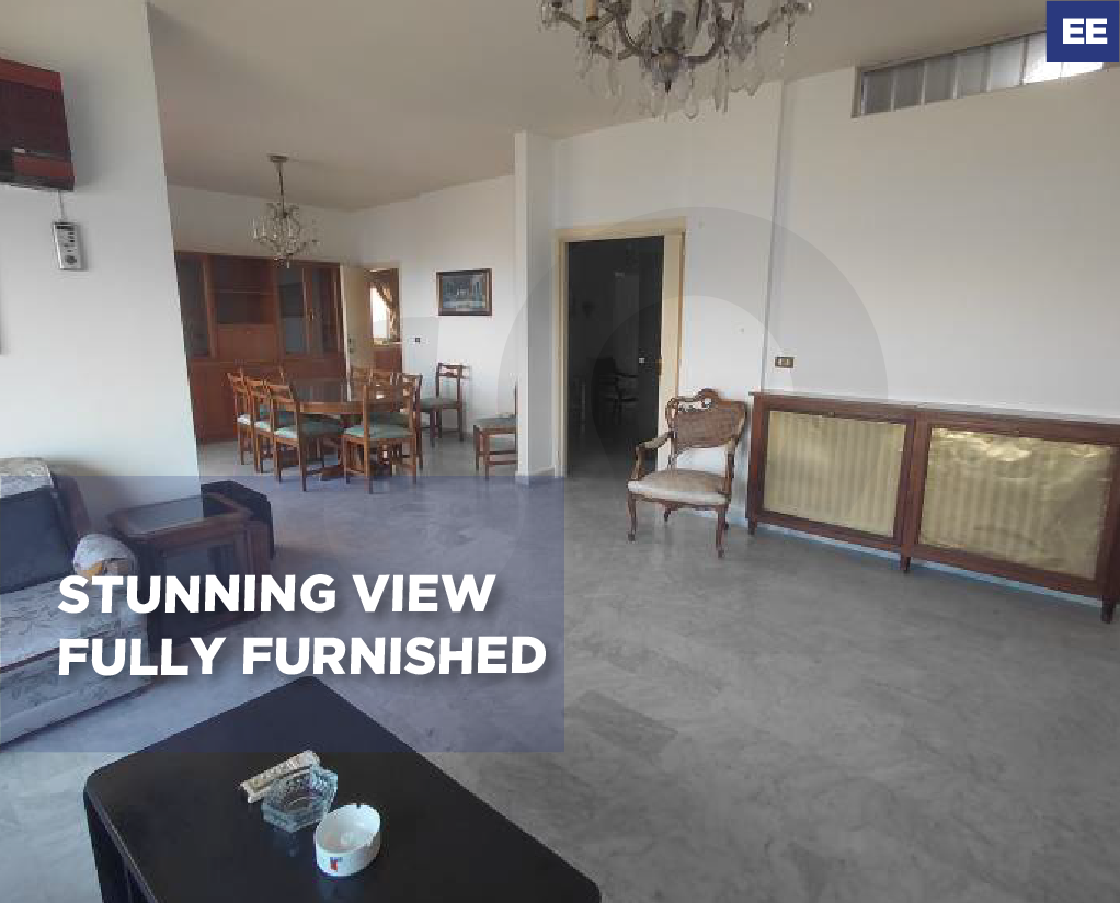RENTAL/STUNNING VIEW/ FULLY FURNISHED/BROUMMANA-METN