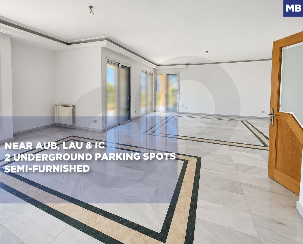 prime residential/generous layout/semi-furnished/HAMRA,BEIRUT