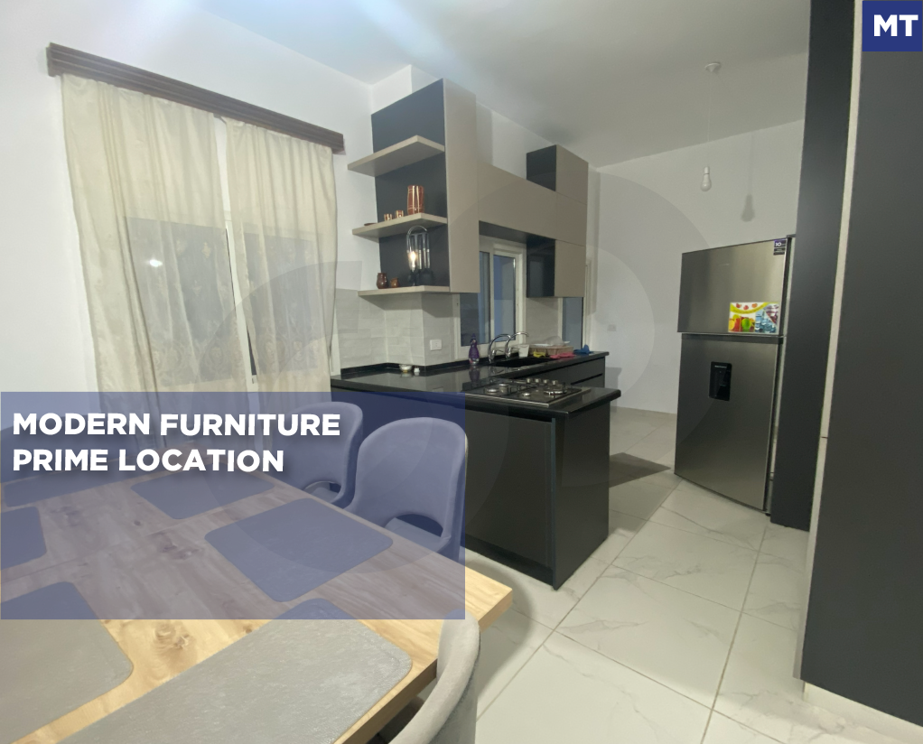 Discover this modern furnished apartment for rent in the heart of Ehden