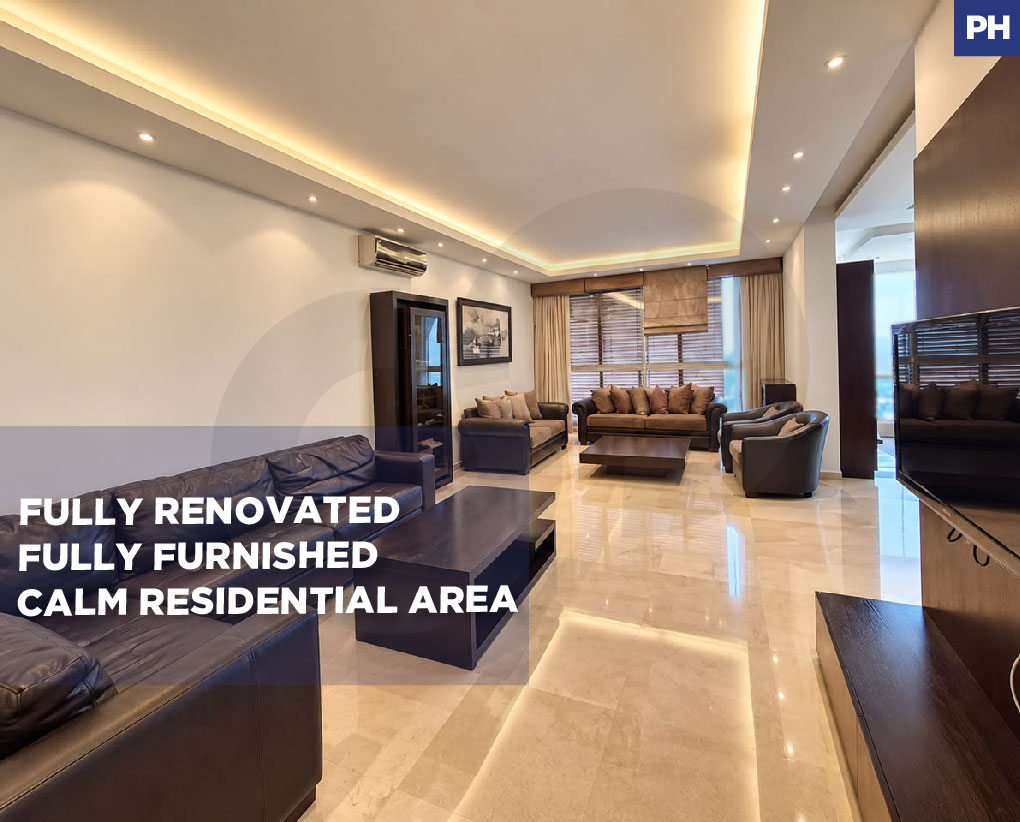 Fully Renovated/ Furnished/Ground-Floor/well-maintained /Ain Saade,metn