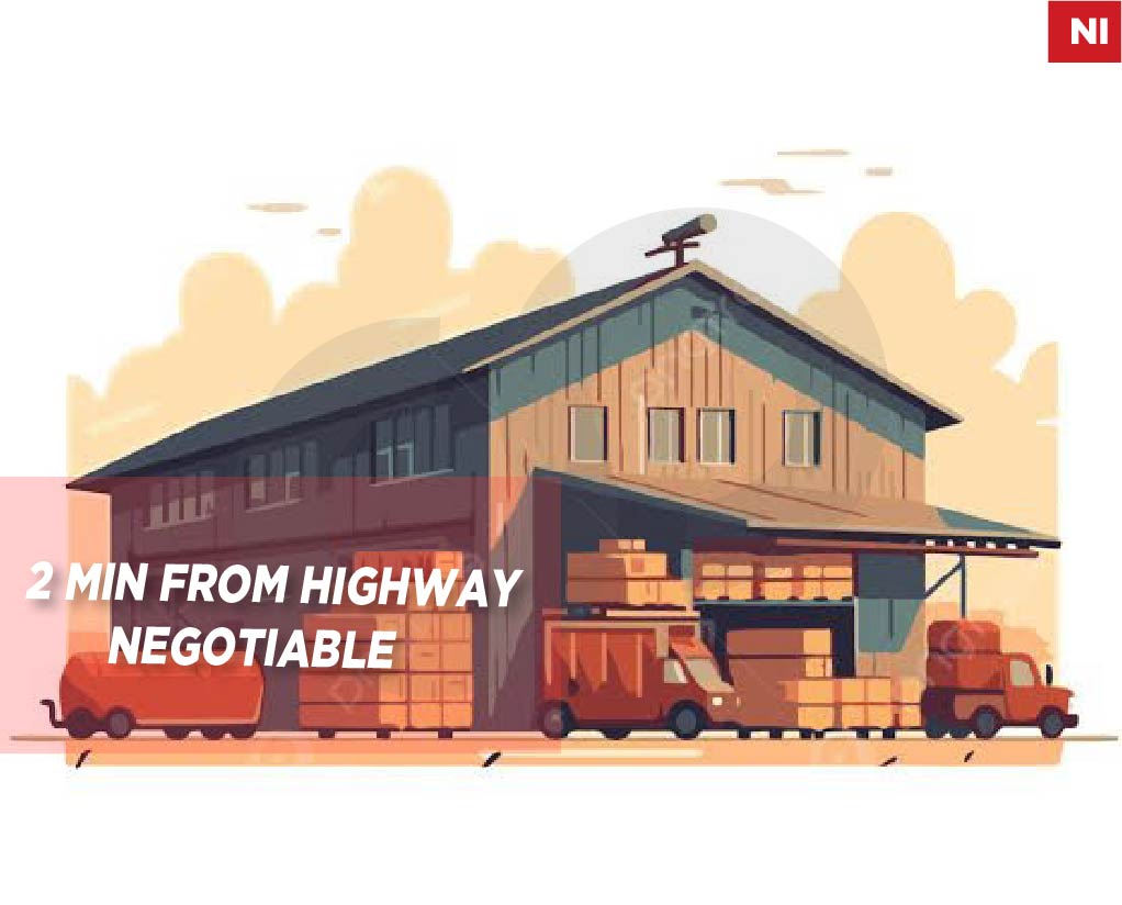 500SQM Ideal for logistics/warehouse operations in Amchit