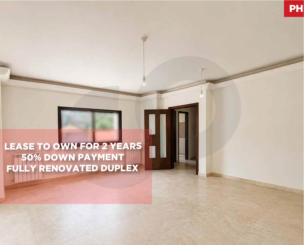 Fully Renovated Duplex for sale with Greenery Views