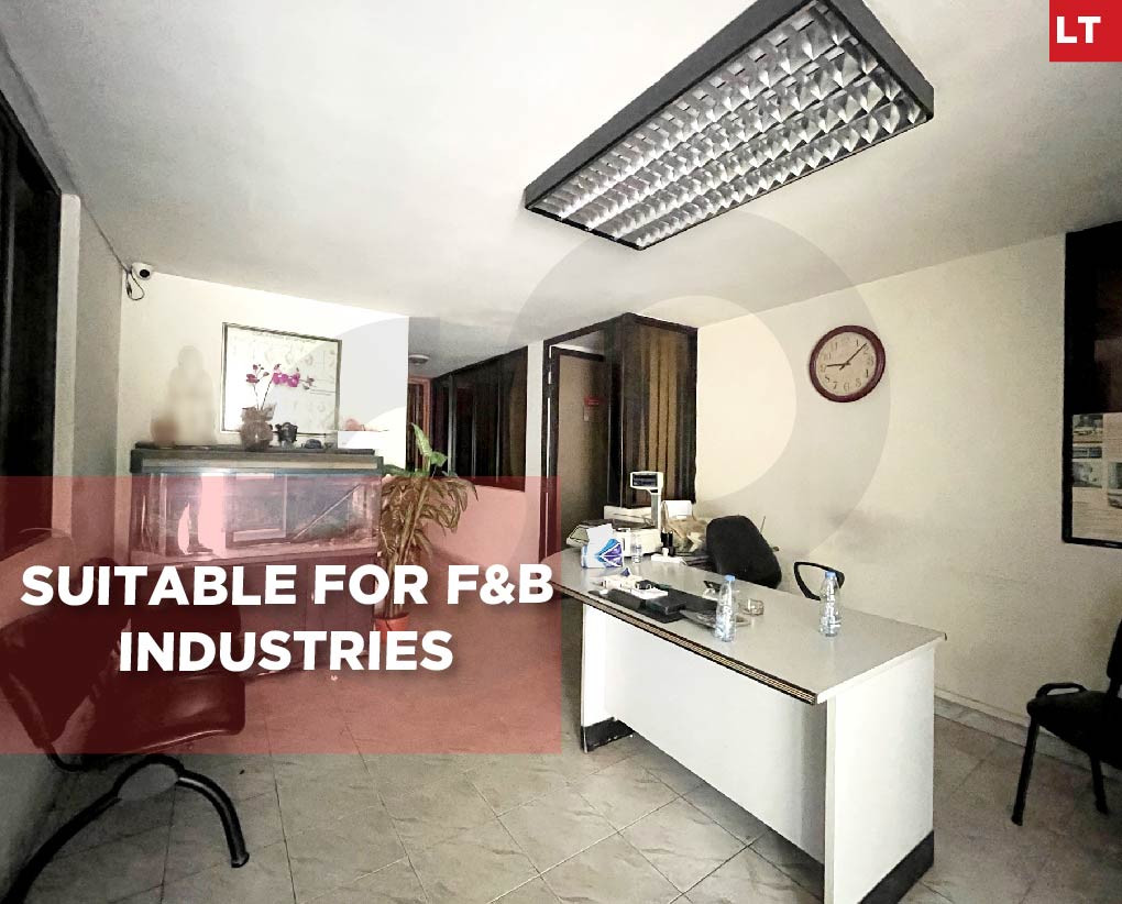 “Industrial warehouse in Horsh Tabet