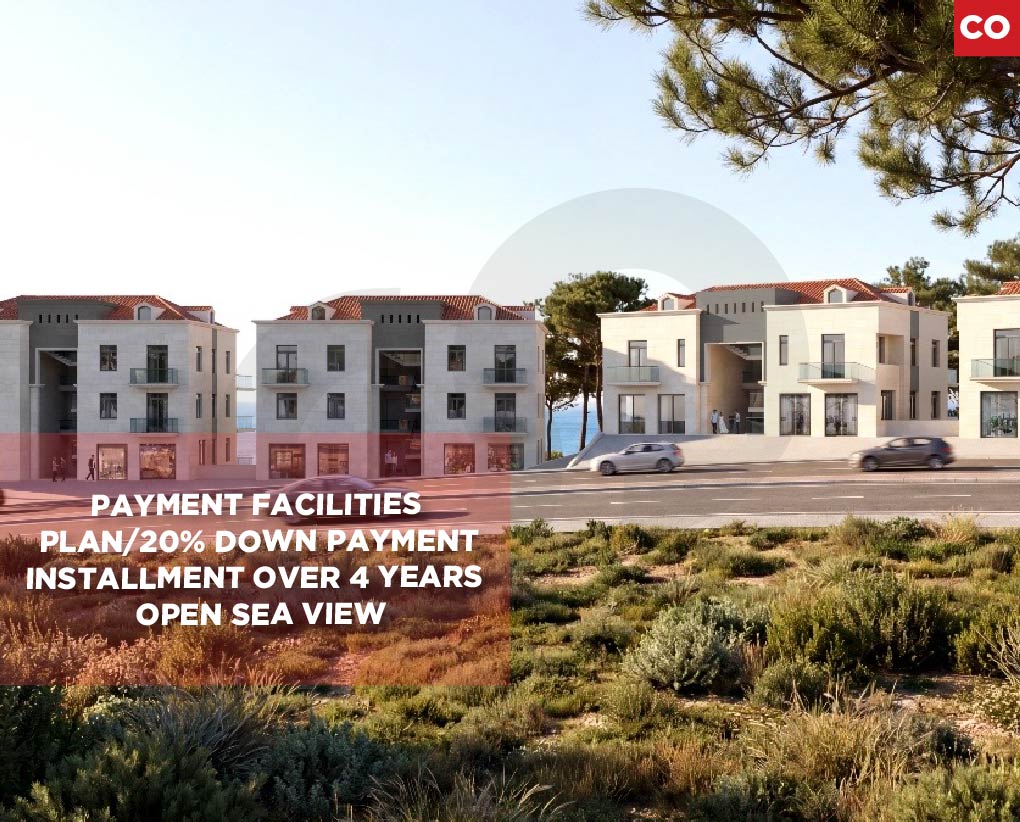 UNDER CONSTRUCTION PROJECT/20% down payment/open sea view/Halat ,JBEIL
