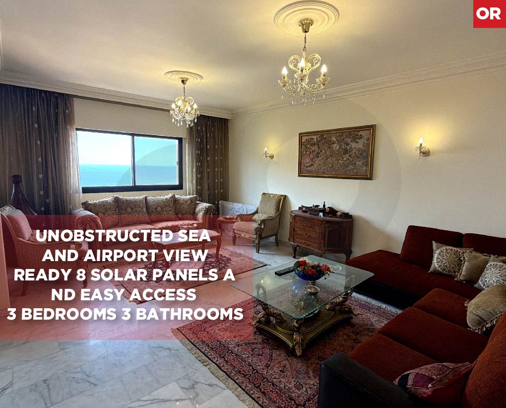 Unobstructed sea and Airport view apartment for sale in dohat aarmounREF#OR140240 — photo 1