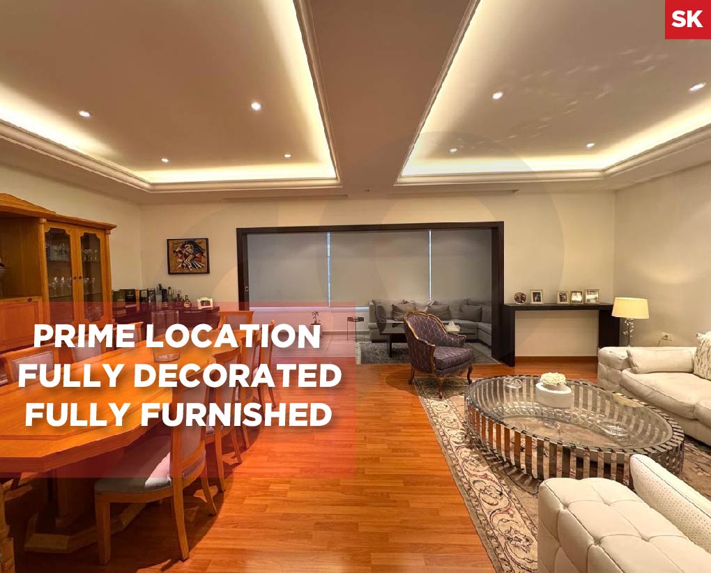 145 SQM FULLY FURNISHED APARTMENT FOR SALE IN JAL EL DIB – PRIME LOCATION — الصورة 1