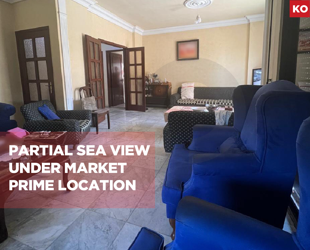 Prime Location/Partial Sea view/DAWHET EL HOSS-ALEY