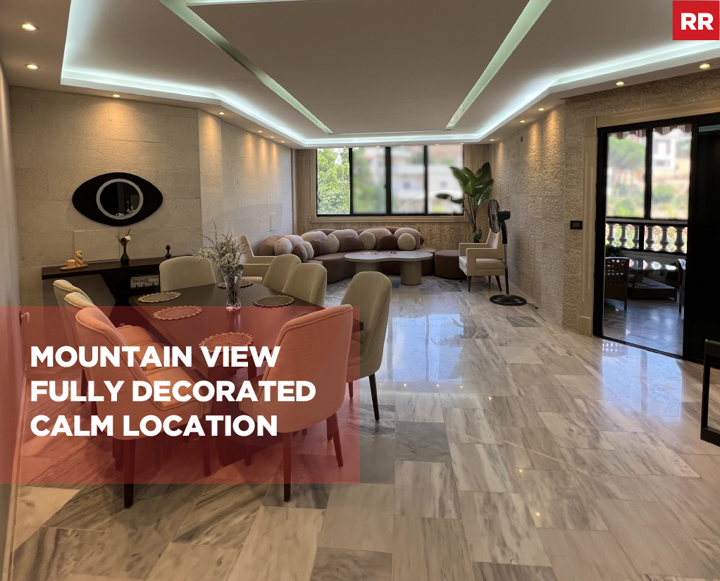 Mountain View/Fully decorated/calm location/SOUK EL GHARB-ALEY