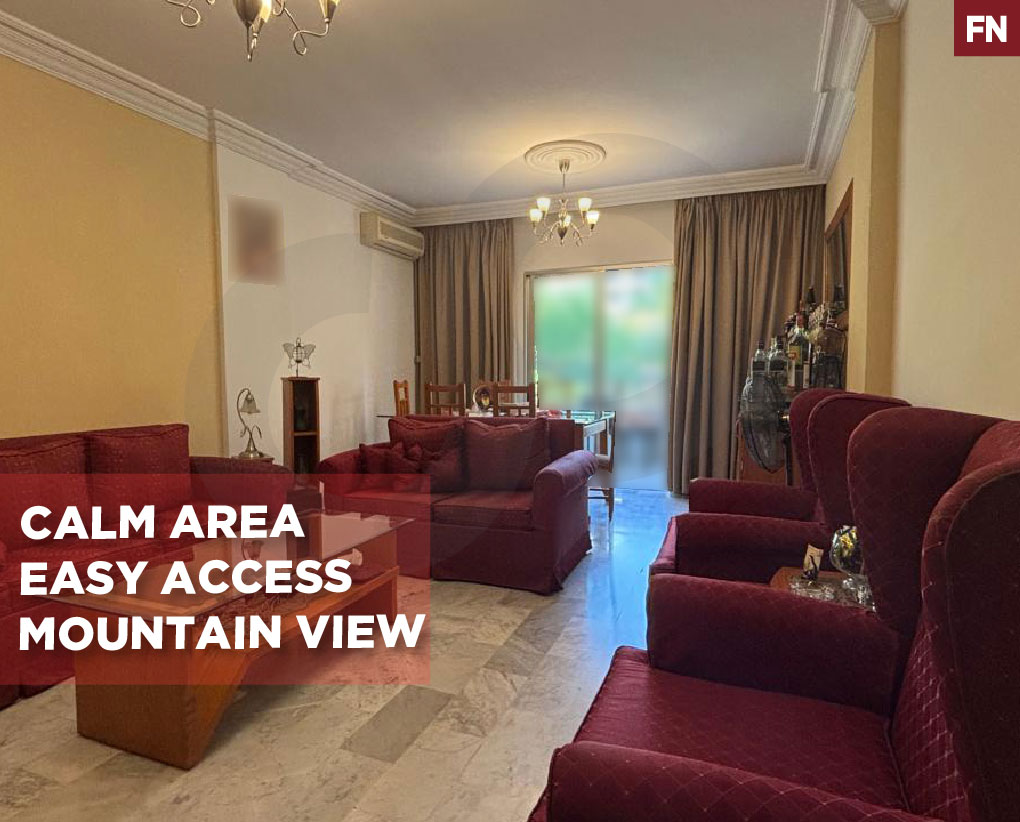 well maintained/ accessible area/mountain view/Wadi Chahrour ,BAABDA
