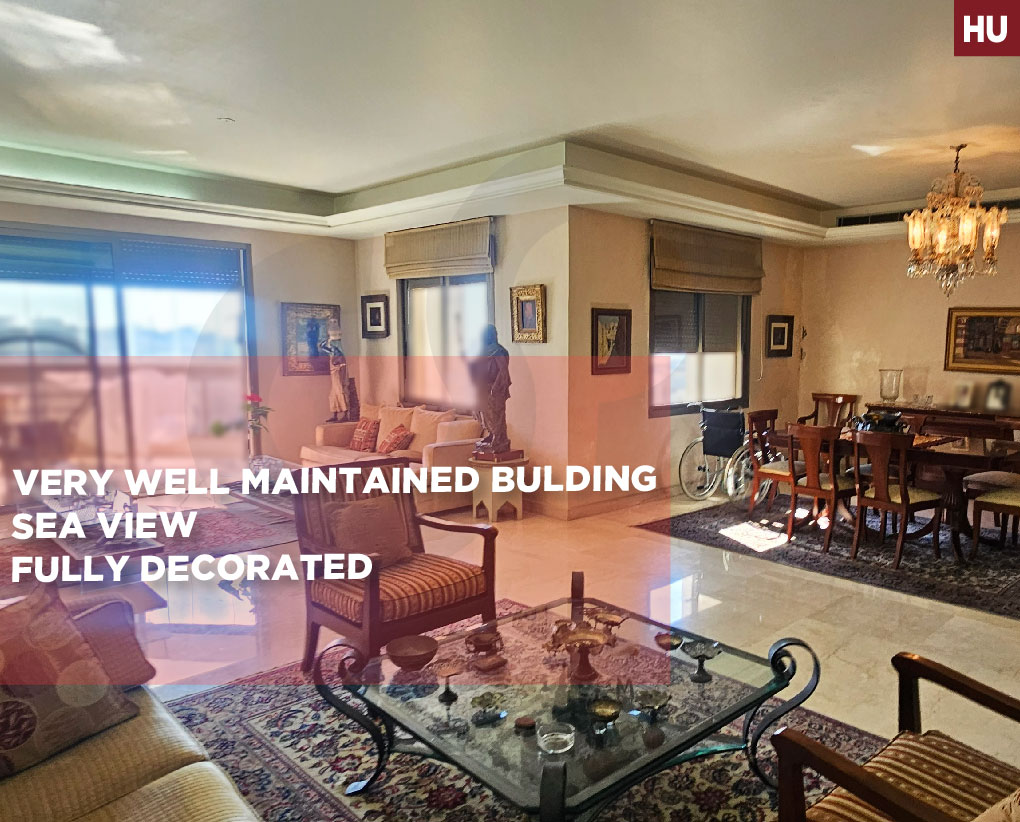 Brand-new apartment/elegant decorations/spacious/ideal for families/Jnah,beirut