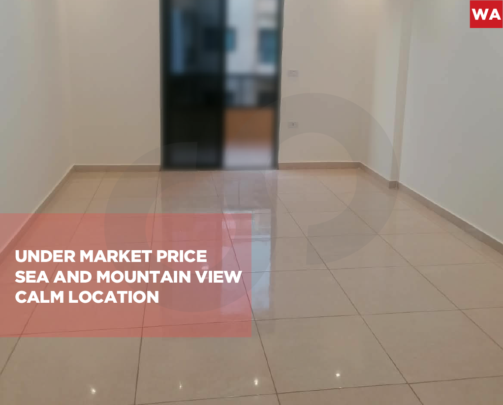 Apartment for Sale in khalde/Mountain & Sea View/Calm location/KHALDEH-ALEY