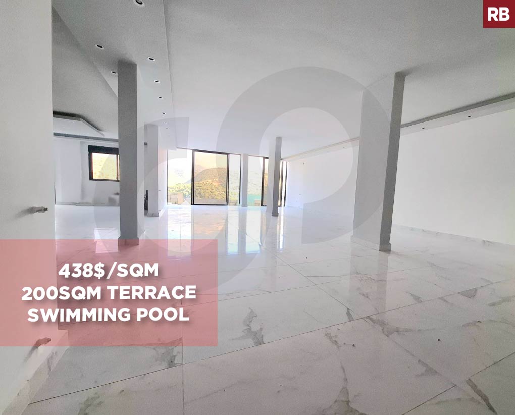 PRIME LOCATION, MOUNTAIN VIEW, TERRACE, HOSRAYEL-JBEIL