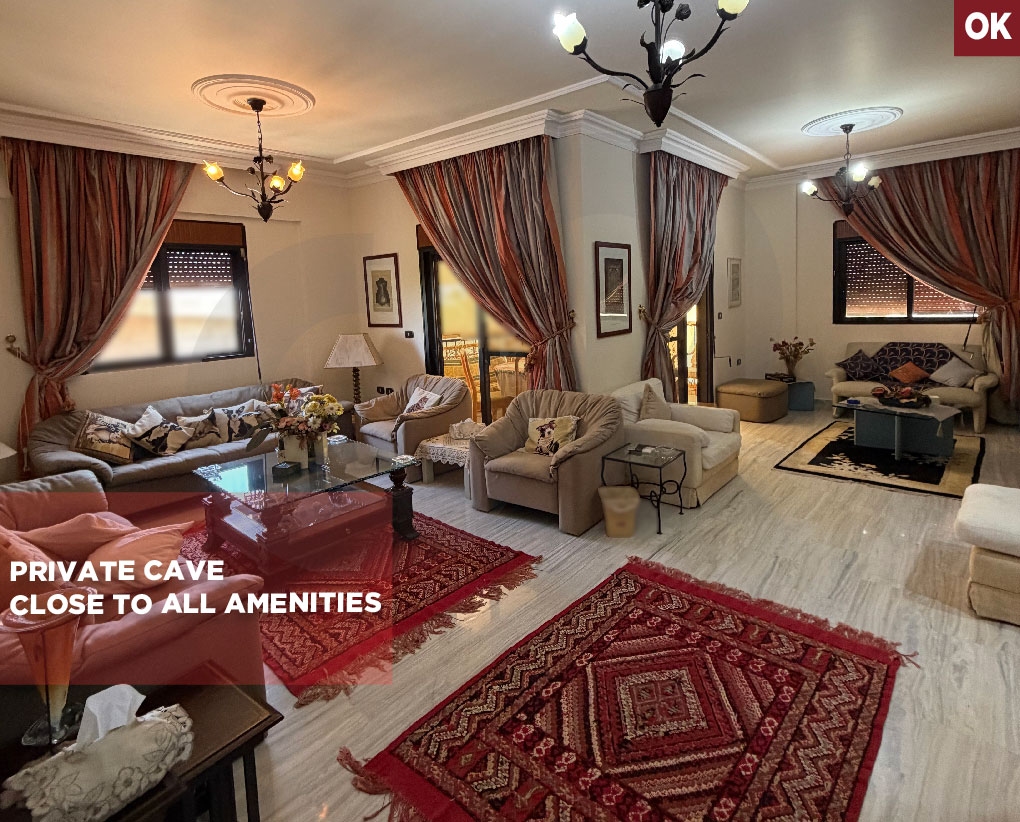 Close to all amenities/Cave/ 2nd Floor/ Heating Installation/Bhamdoun,aley