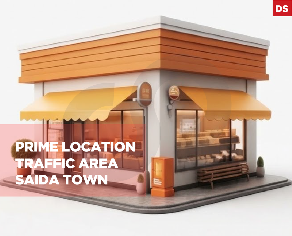 Commercial Shop in a Busy Area For Sale/Prime location/Strategic location/SAIDA