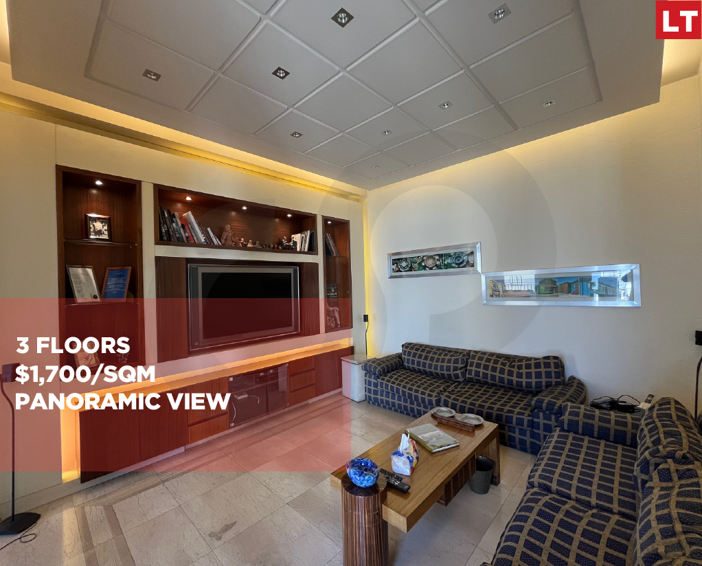 panoramic view, 6 parking, storage,Horsh Tabet