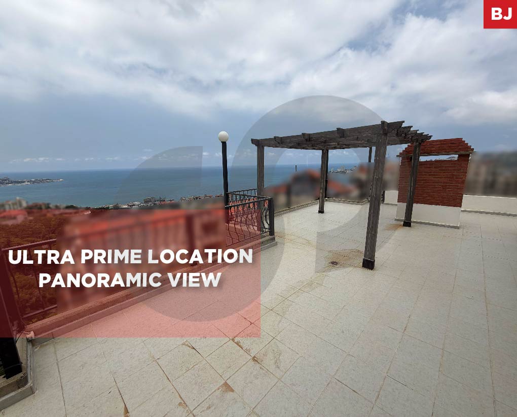 Ultra Prime Location, Full Panoramic Sea & Mountain View, duplex, sahel alma