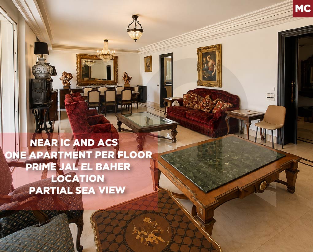 Prime Location/Partial Sea View/Ras Beirut- /Jal El Baher