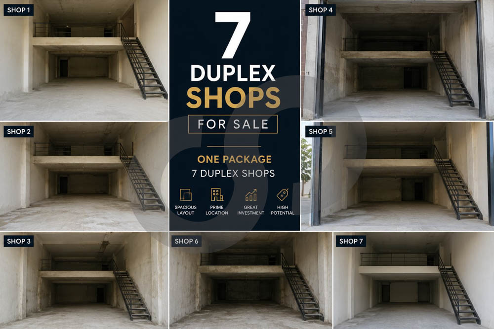 One Package 7 Duplex Shops 437 sqm for Sale – Ain El Remmaneh — الصورة 3