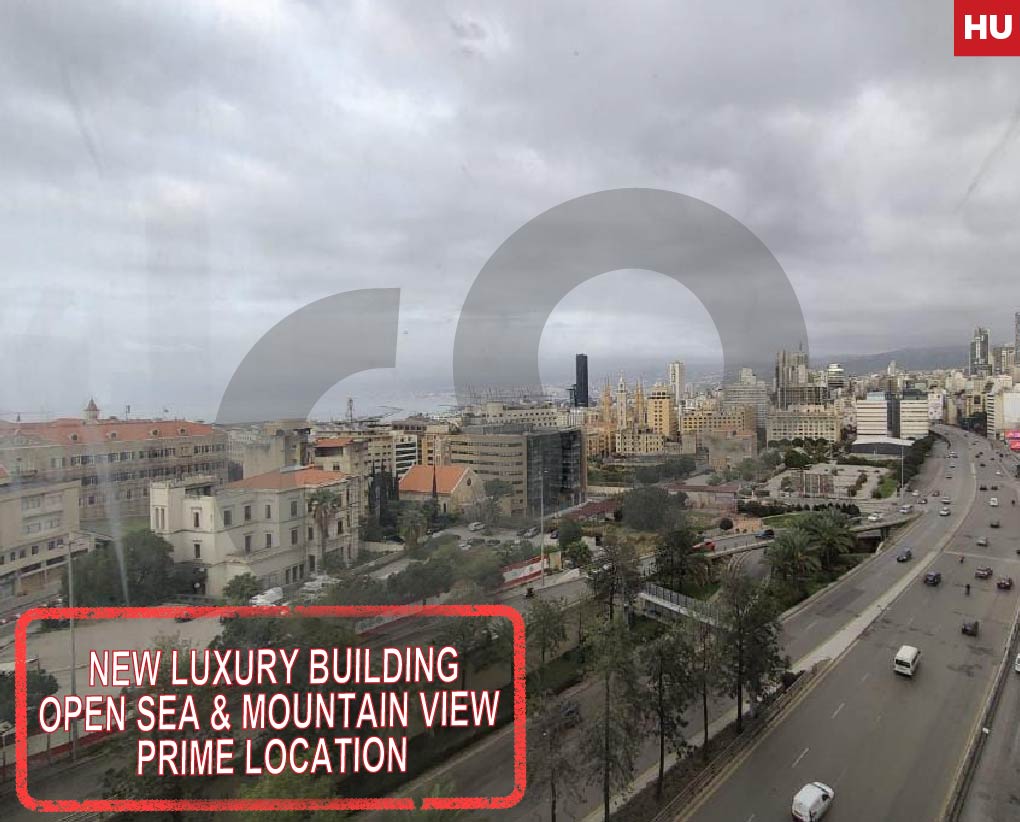 new luxury building- open sea & mountain view- downtown