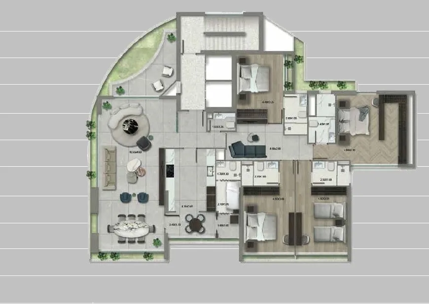 Apartment for Sale in Raoucheh, Beirut, Lebanon — الصورة 6