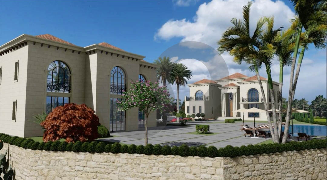 LAND/ 700 sqm luxury Villa/three guest bungalows in Aley — الصورة 3