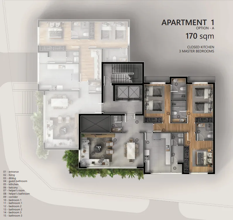 Apartment for Sale in Achrafieh, Beirut, Lebanon — photo 3