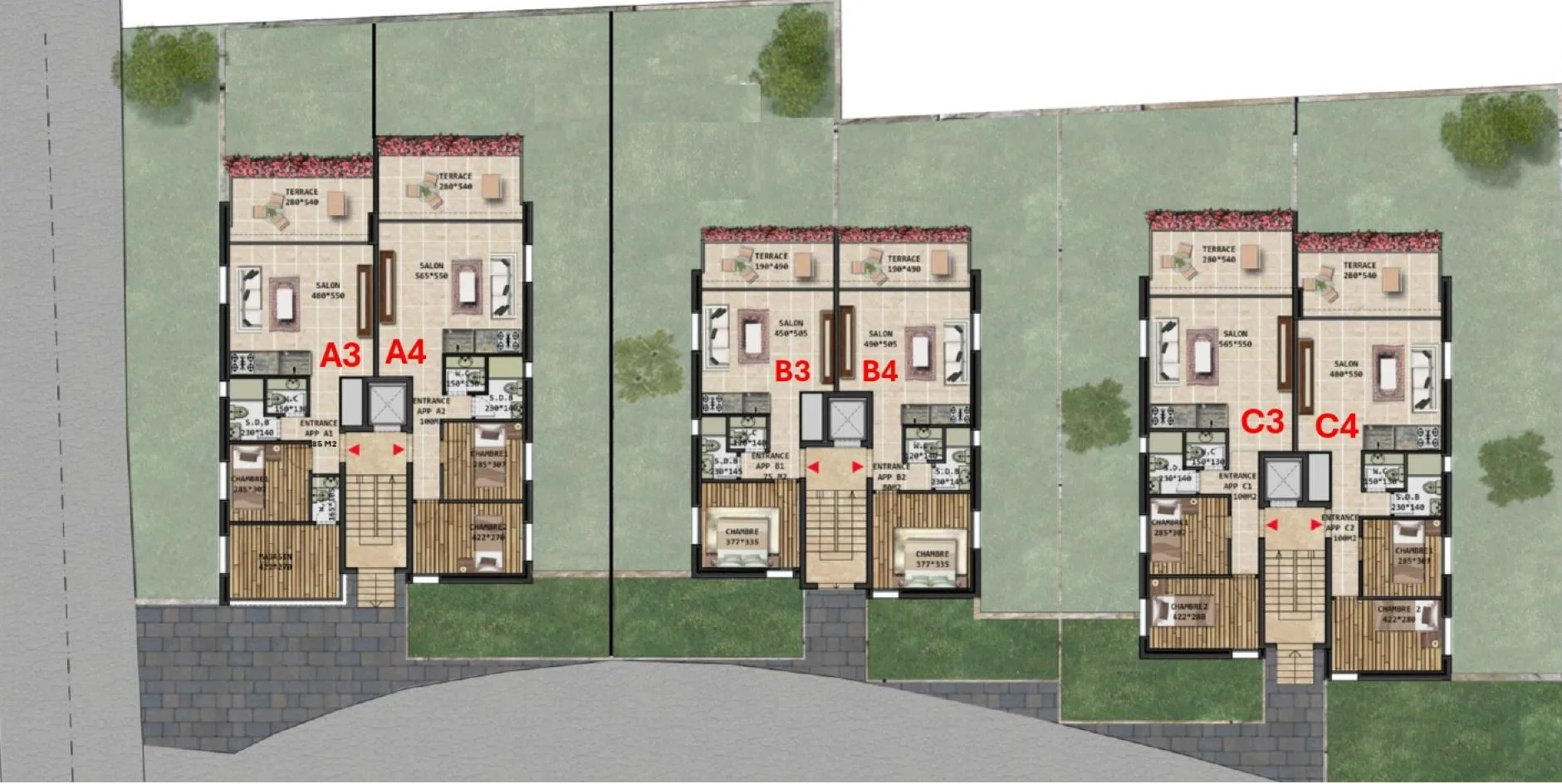 Chalet Project for Sale in Zaarour — الصورة 3