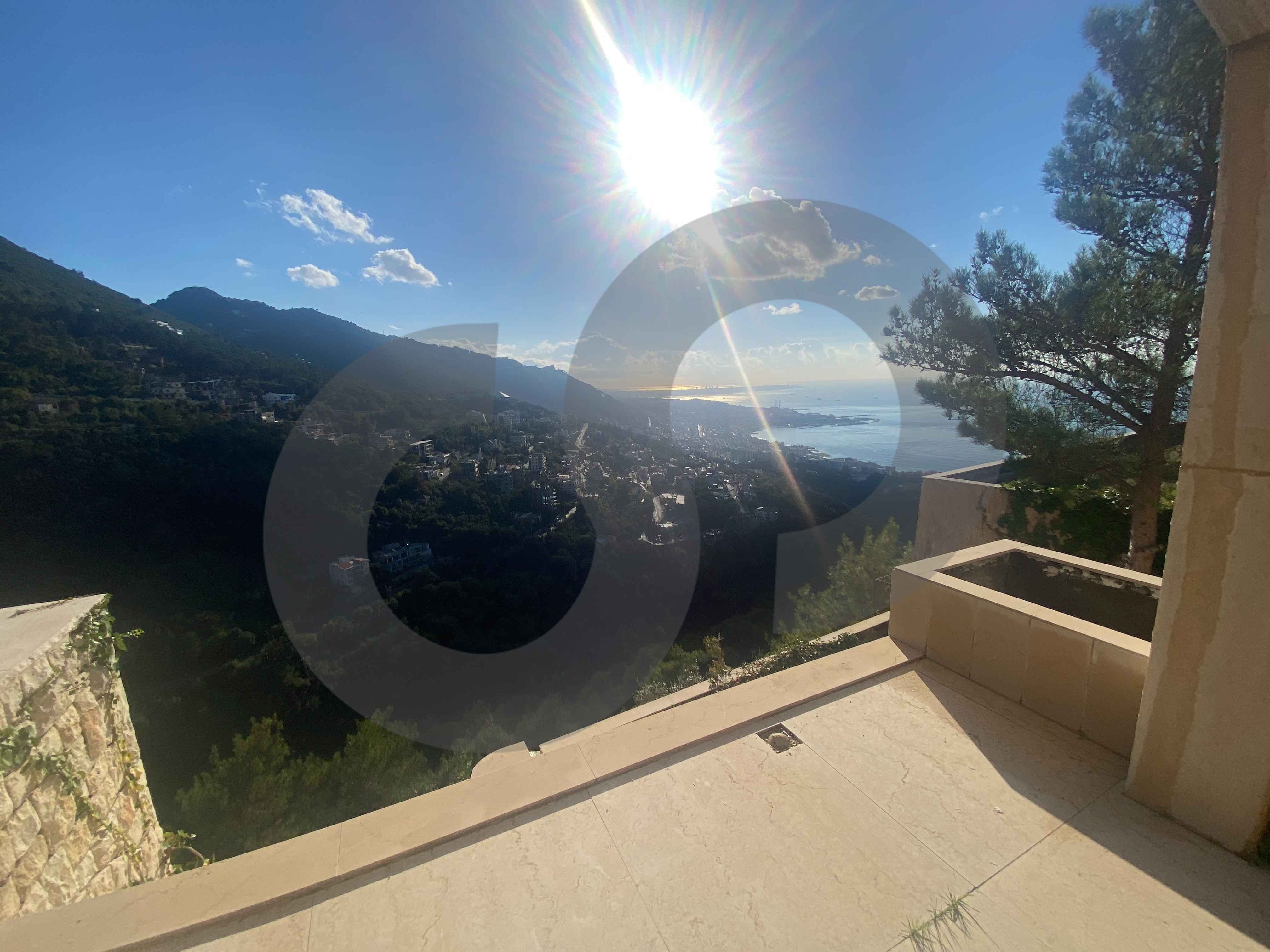 VILLA/terrace/GYM/SEA VIEW/heating system/Chnaniir — الصورة 3