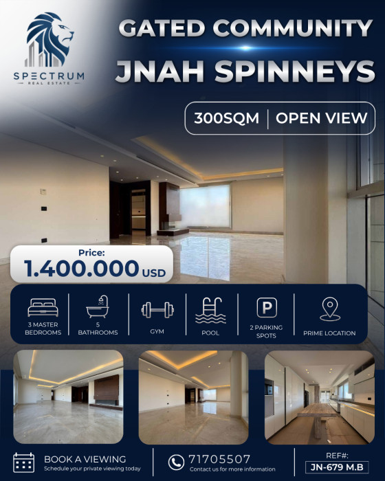 Apartment For Sale In Jnah