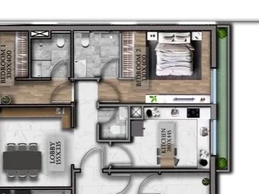 Apartment for Sale in Verdun, Beirut, Lebanon — الصورة 3