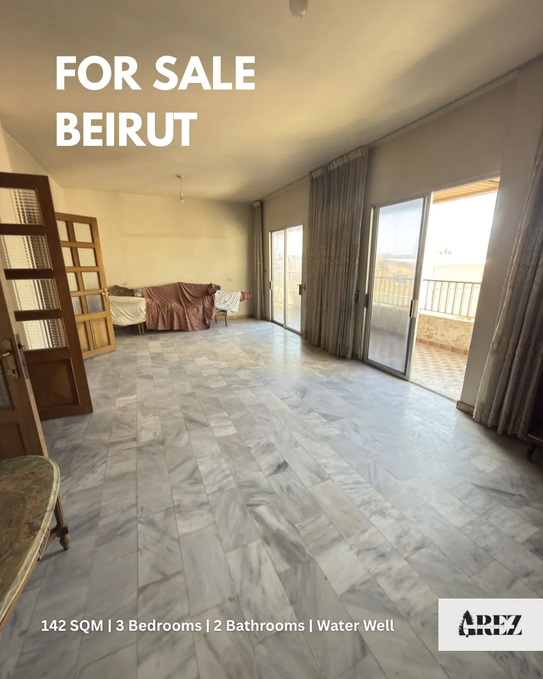 Apartment for Sale in Batrakieh, Beirut