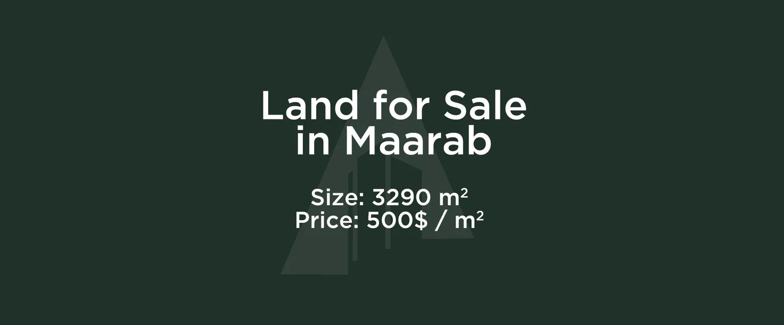 Land for Sale in Maarab