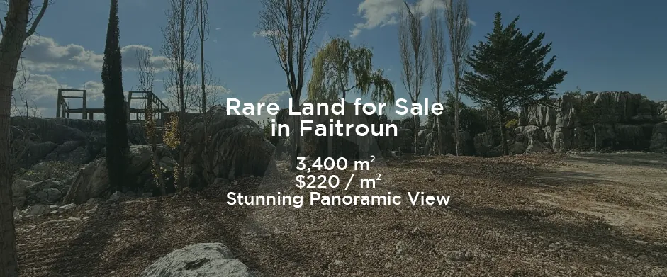 Unique & Rare Land for Sale – Faitroun