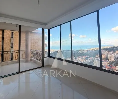 Open Sea View Apartment for Sale – Ain Saadeh