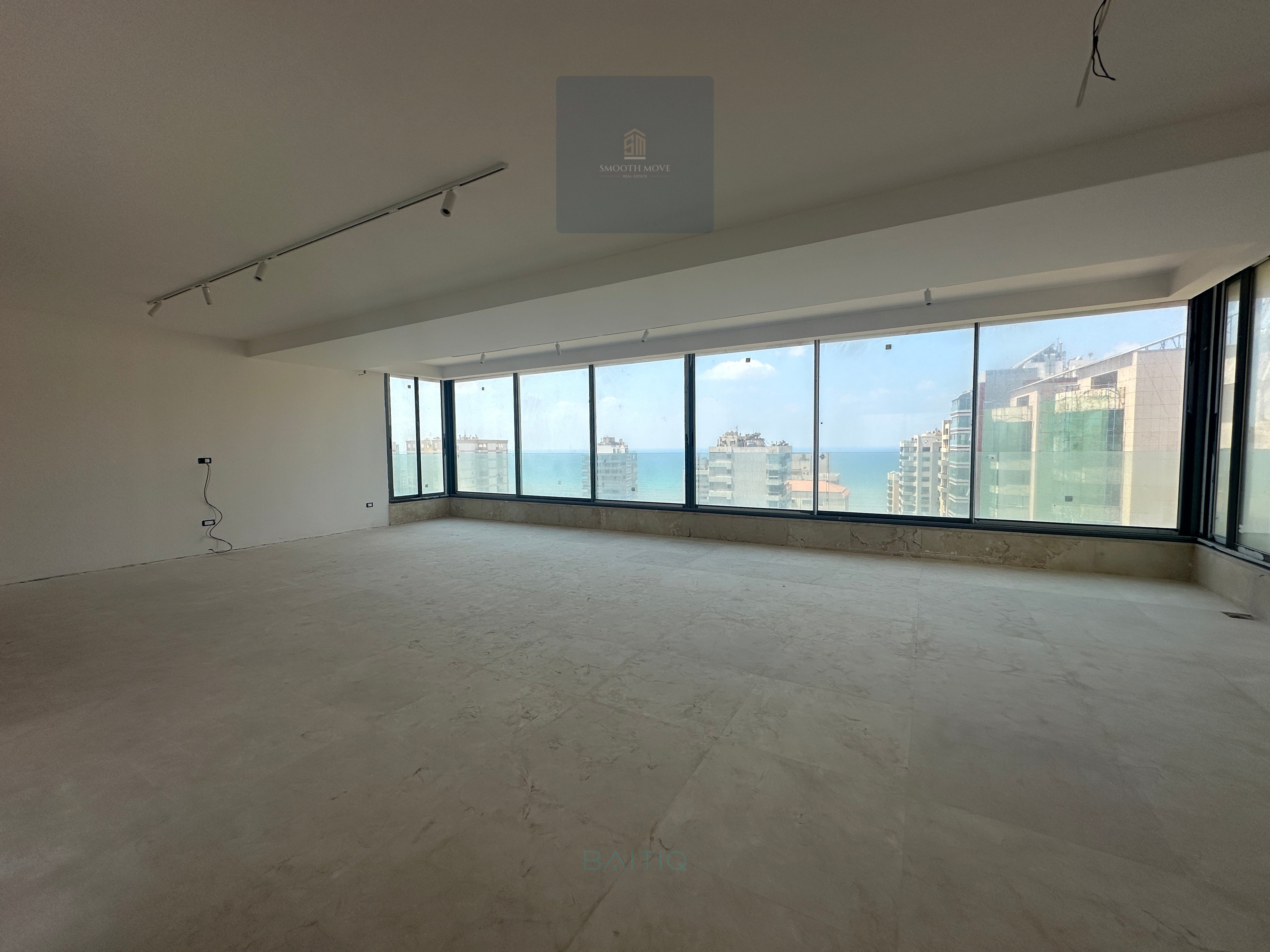 Bright Lit Seaview Apartment for Sale in Ramlet el Bayda, Beirut
