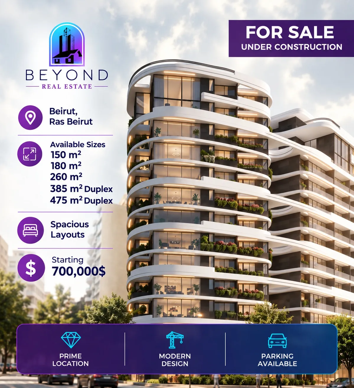 Ras Beirut Apartments and Duplexes