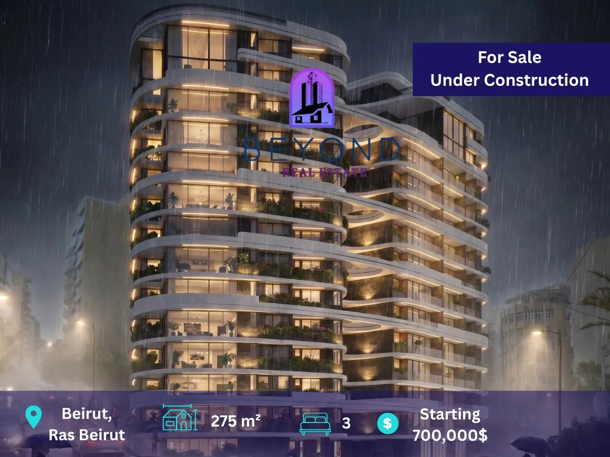Ras Beirut Three-Bedroom Apartments
