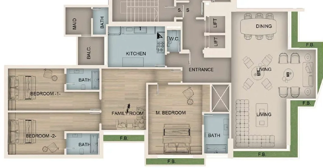 Apartment for Sale in Unesco — الصورة 2