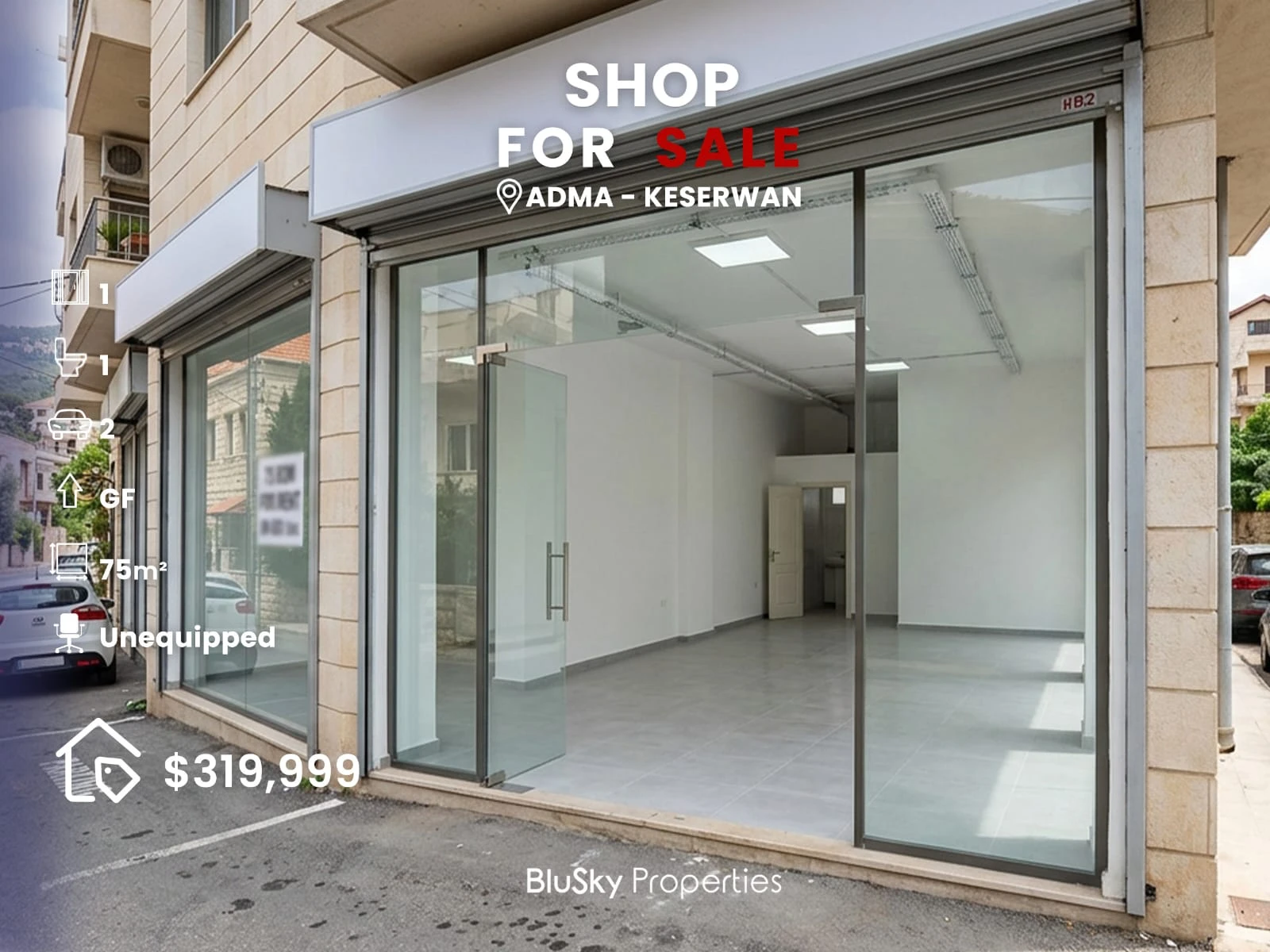 Shop 75m² for Sale in Adma — photo 1