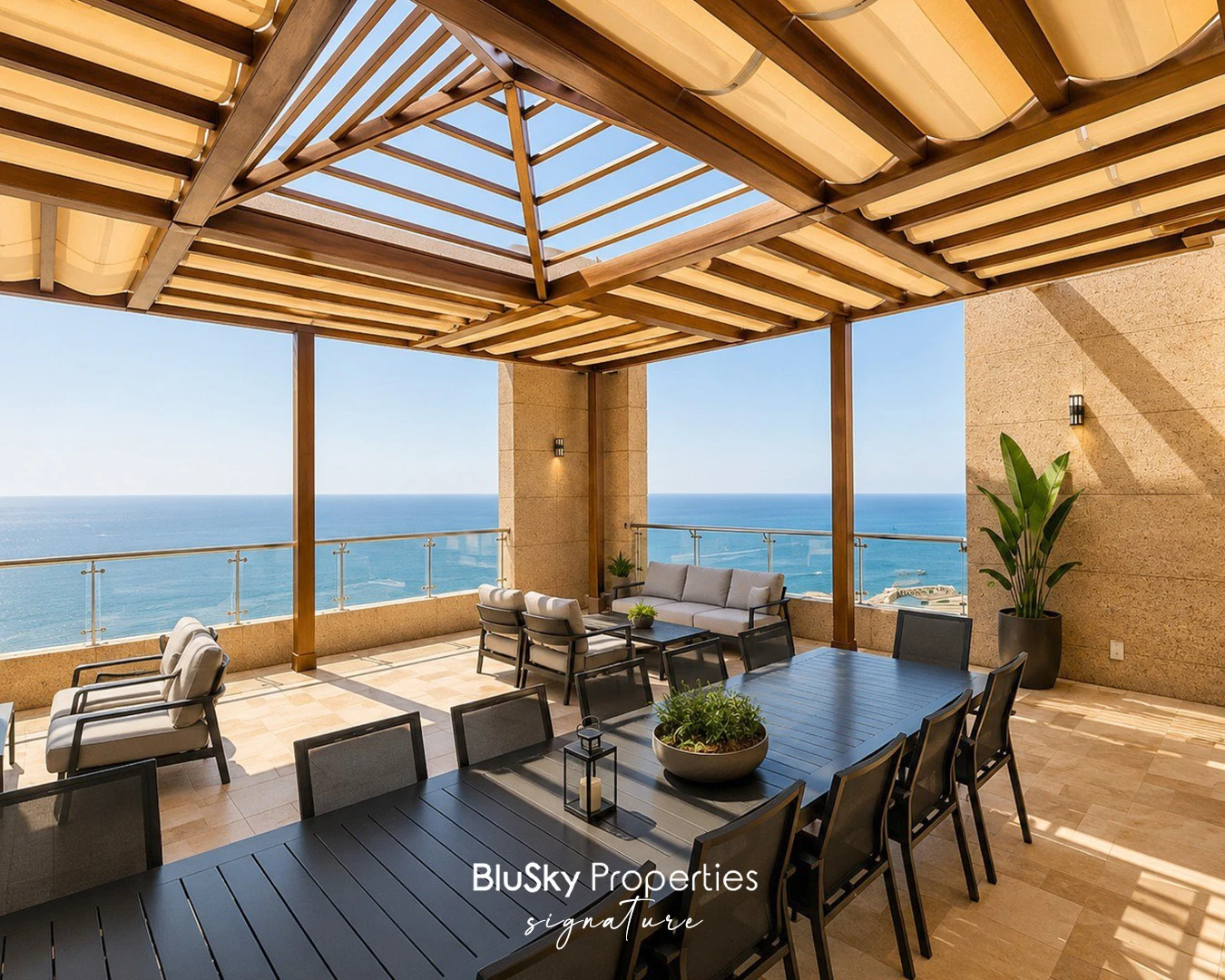 Apartment 550m² with Sea View for Rent in Ain El Mraiseh — الصورة 3