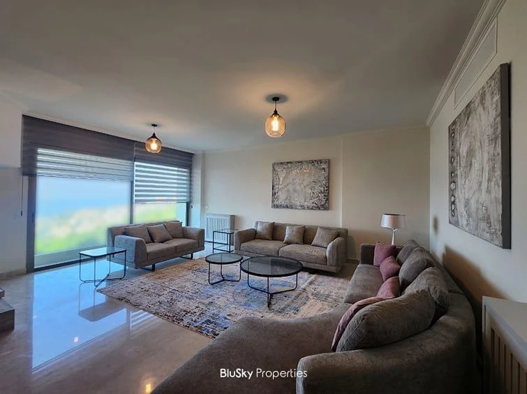 Apartment 220m² Sea View for Rent in Ain Saadeh