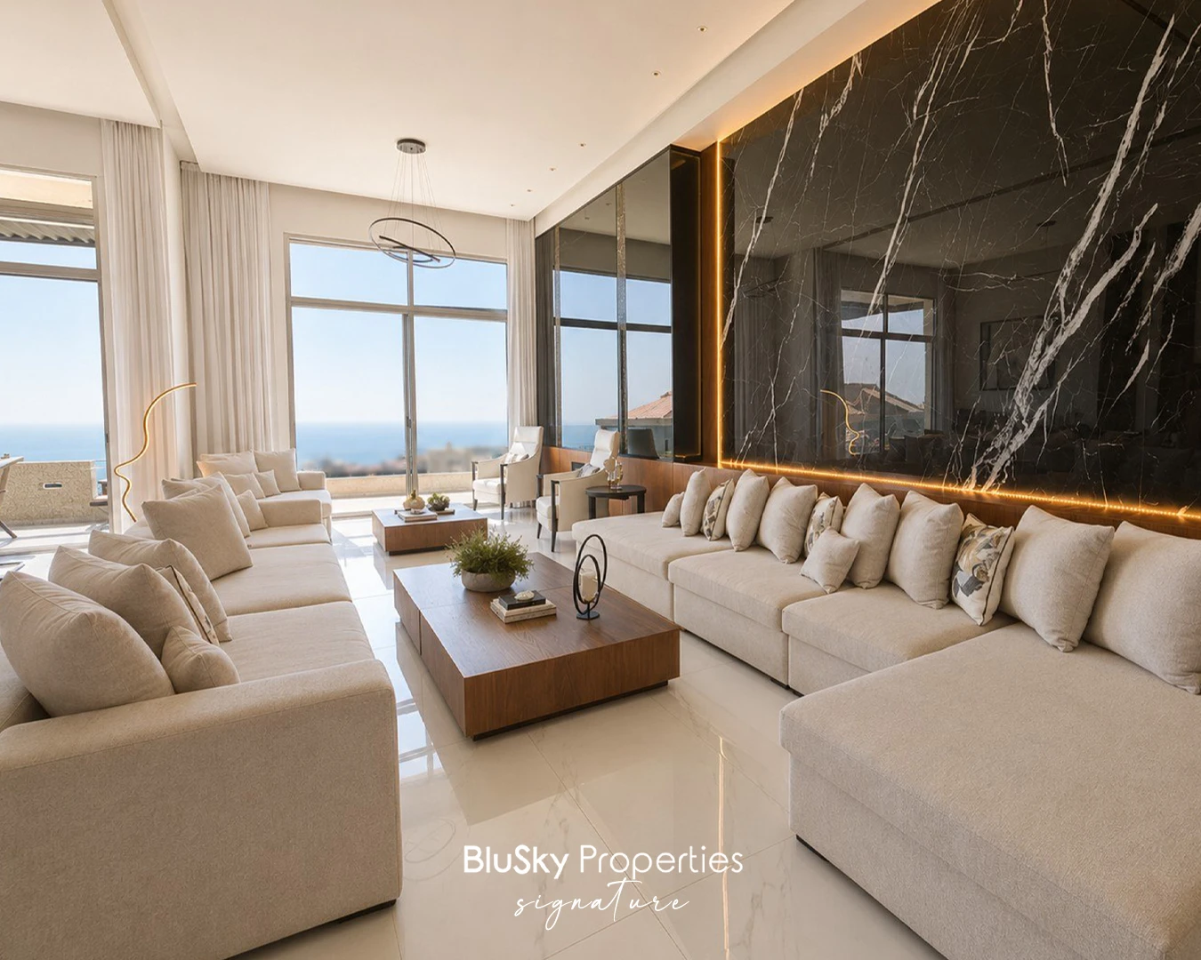 Duplex 400m² with Sea View for Sale in Ain Saadeh