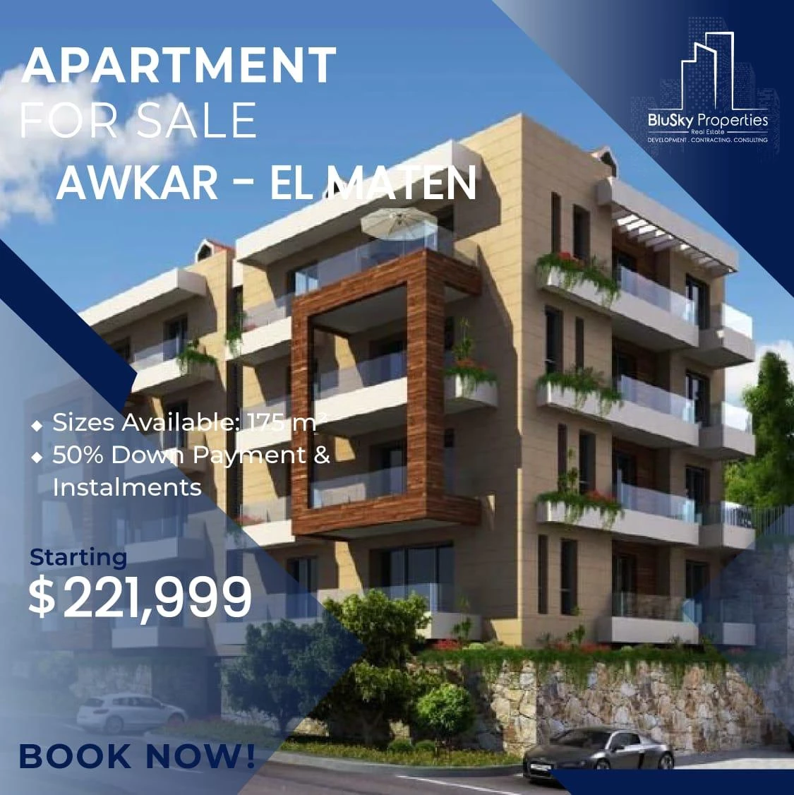 Apartment 175m² 4 Beds for Sale in Awkar