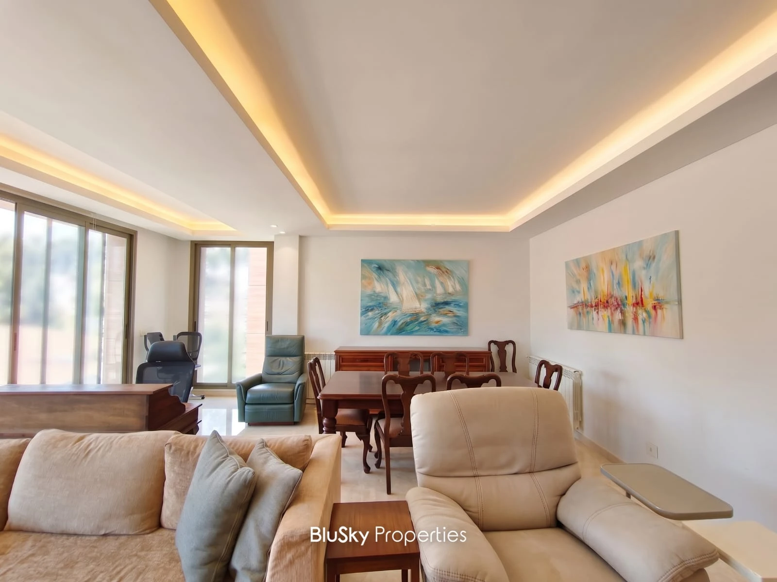 Apartment 170m² with Mountain View for Rent in Baabdat — الصورة 2
