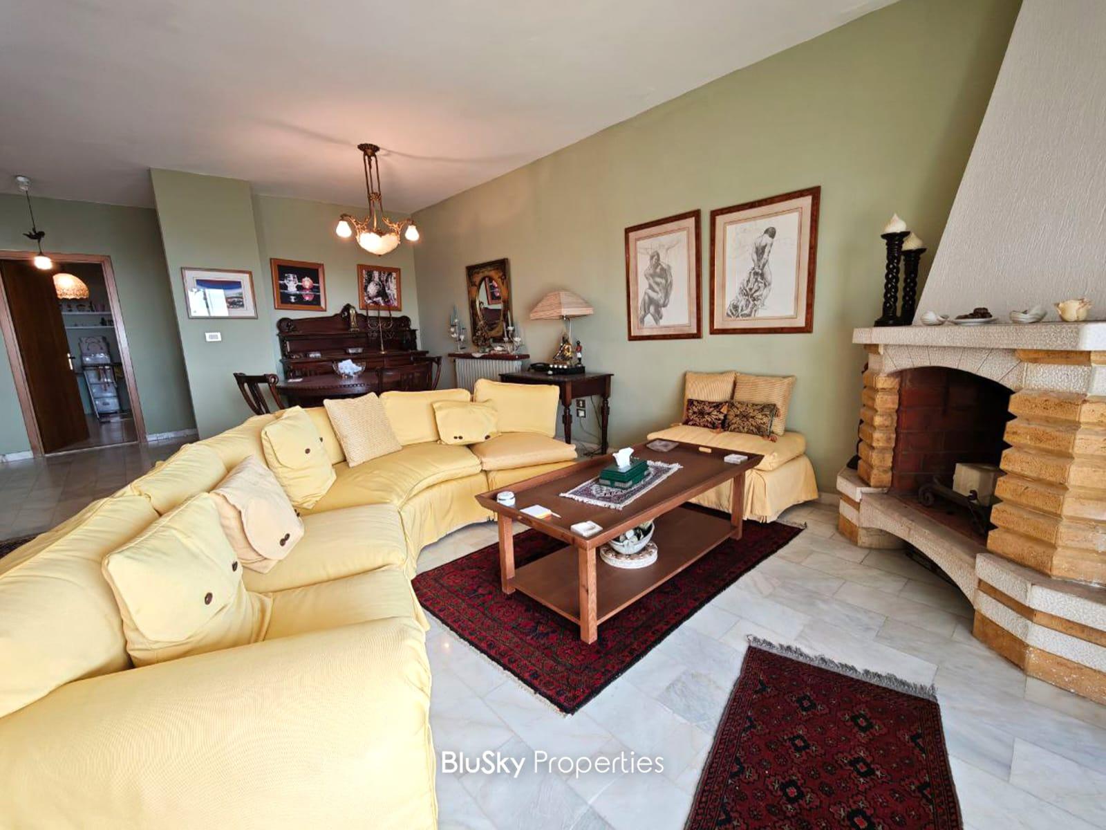Apartment 150m² Sea View for Rent in Broumana