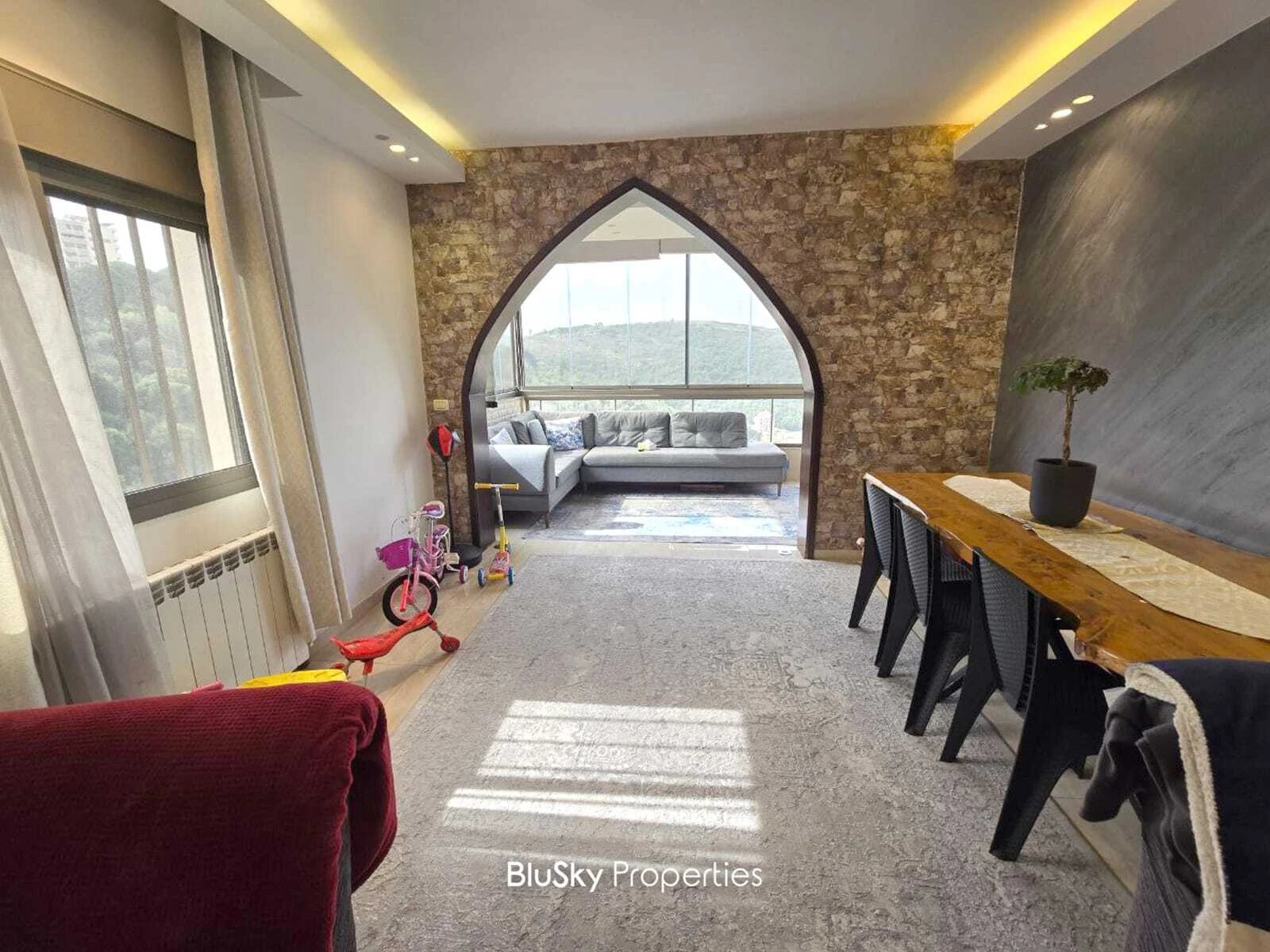 Apartment 145m² Mountain View for Sale in Bsaba — الصورة 3