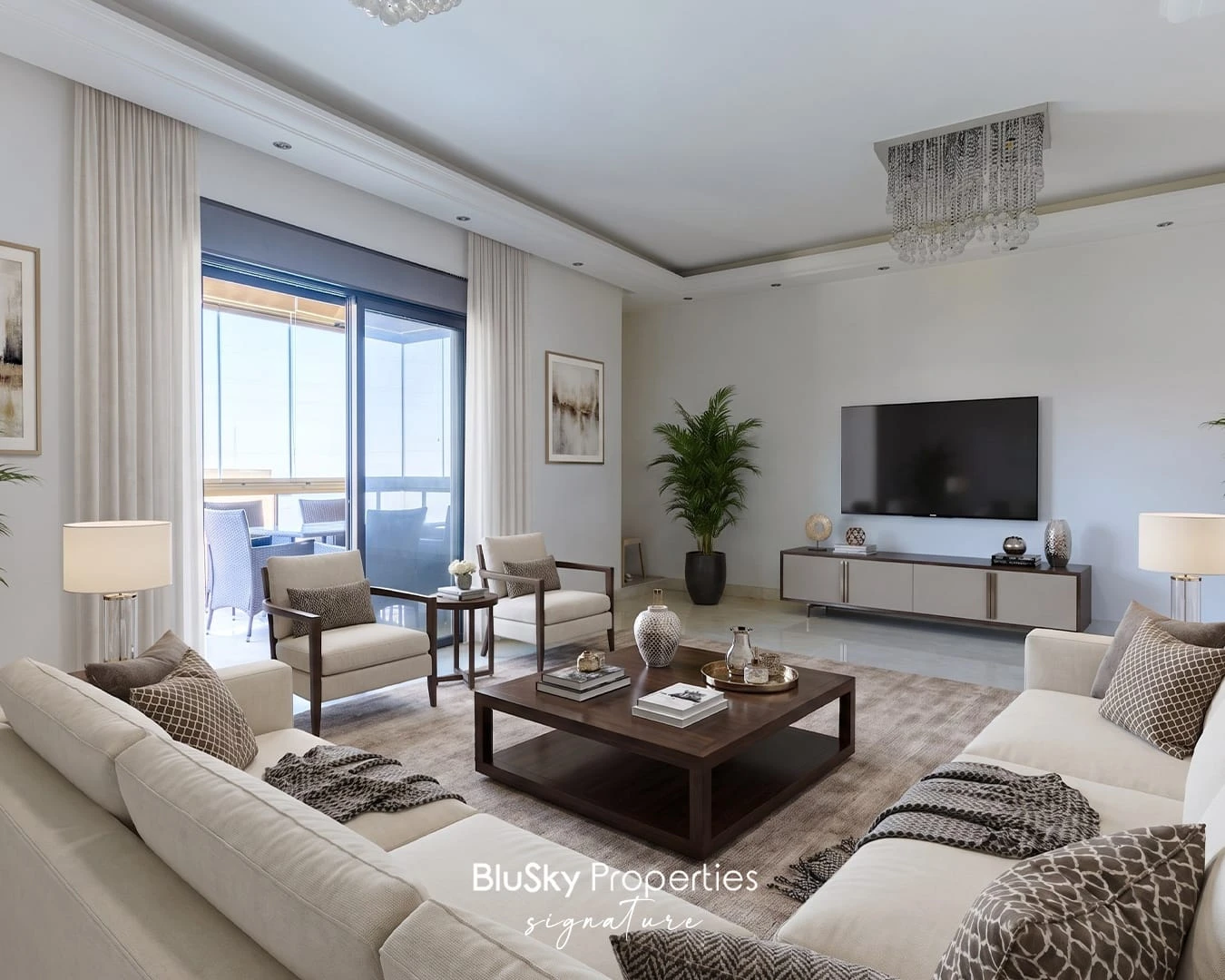 Apartment 160m² with Sea View for Sale in Bsalim
